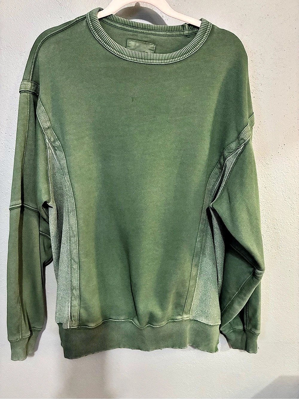 Aerie Green Crewneck Sweatshirt Medium